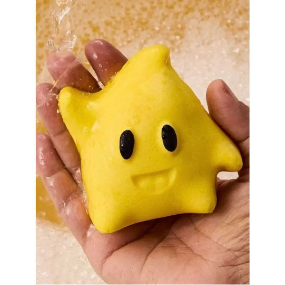 Lush x Mario Galaxy Yellow Luma Bubble Bar 6.7 Oz Limited Edition BRAND NEW